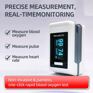 Dijital Nabız Oksimetresi - Her Zaman Her Yerde SpO2 Seviyelerini ve Nabız Hızını Ölçmek İçin Temel Sağlık İzleyici - Product Image 2