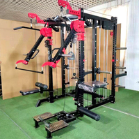 Nouveau Rack Gantry Tout-en-un, Équipement de fitness commercial, Machine Smith, Power Rack, Appareil d'entraînement et équipement d'entraînement complet du corps