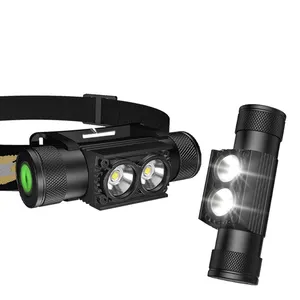 Fabriek Nieuwe Collectie Goede Kwaliteit Aluminium Oplaadbare Krachtige Led Head Light Koplamp Met Hoge Lumen