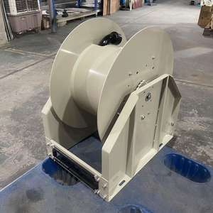 Dévidoir électrique de 1,5 pouce pour tuyau de carburant de 15 m, <span class=keywords><strong>vide</strong></span>, avec guide vers le bas et sortie latérale, prix usine, équipement de service <span class=keywords><strong>essence</strong></span>, vente chaude - Product Image 3