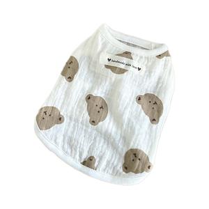 Gilet d'été sans manches en gaze pour chats et chiens – Mignon, anti-chute de poils, protection solaire – Vêtements pour animaux de compagnie - Product Image 5