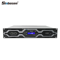 Amplificateur de subwoofer professionnel SR2-4500 DSP à faible impédance, 2 canaux, classe D, amplificateur de puissance haut de gamme pour événements en direct