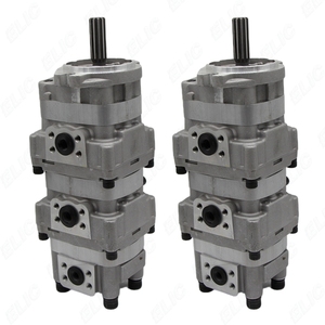 PC10-7 PC15-3 PC20-7 Oil Gear <b>Pump</b> 705-55-34181 Hydraulic Triple pilot Charge - Product Image 1
