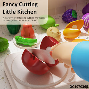 MILI unisexe en plastique Simulation fruits légumes coupe jeu ensemble <span class=keywords><strong>cuisine</strong></span> sûre jeu de rôle <span class=keywords><strong>jouet</strong></span> pour préscolaire garçons filles - Product Image 5