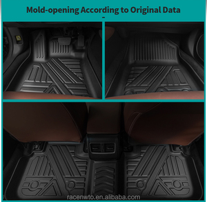 Installation facile, tapis de sol de voiture 3D en matériau TPE 100% écologique, pour <span class=keywords><strong>Toyota</strong></span> <span class=keywords><strong>BZ</strong></span> 3X LHD 2025 - Product Image 3