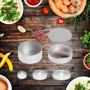 Yolecen Nuovi Prodotti 2025 <span class=keywords><strong>Stampi</strong></span> per Tartellette in Lega di Alluminio con Rivestimento Anodizzato Duro Lavabili in Lavastoviglie Ecologici - Product Image 3
