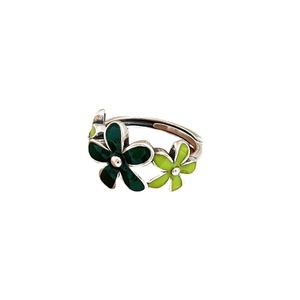 Anillo de Plata de Ley S925 Yinruitai con Diseño de Flor para Mujer, Joyería de Regalo con Diseño de Empuje y Tiro - Product Image 5