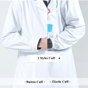 Uniformes médicos de enfermería exclusivos, ropa de trabajo para Hospital de mascotas, ropa exfoliante de belleza, abrigo quirúrgico, bata de laboratorio Blanca De ciencia - Product Image 3