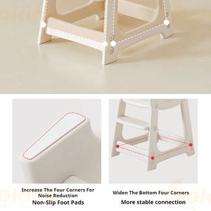 Trona ajustable <span class=keywords><strong>para</strong></span> bebés de <span class=keywords><strong>6</strong></span> <span class=keywords><strong>meses</strong></span> a 12 años, soporte <span class=keywords><strong>para</strong></span> la espalda, <span class=keywords><strong>para</strong></span> bebés y niños pequeños - Product Image 2