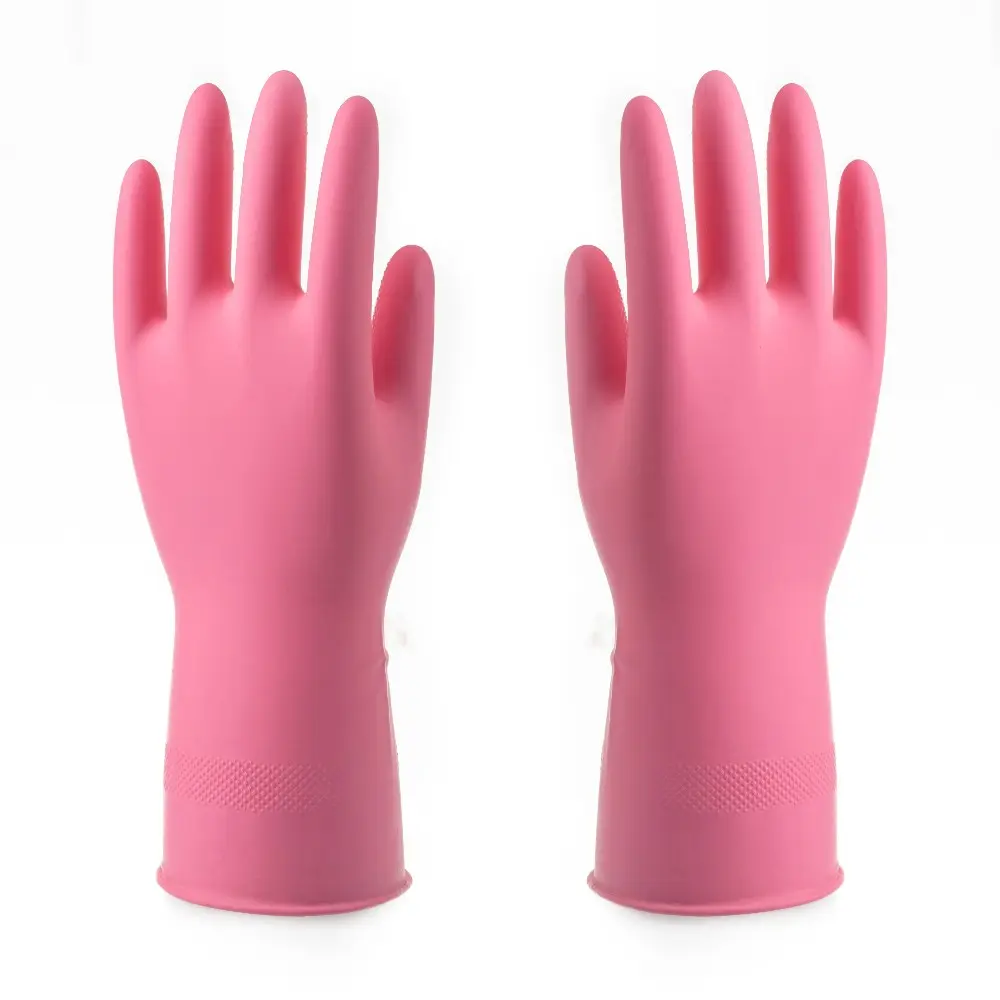 Professional Reusable Household Cleaning Gloves Hand Dish Washing Glove Multifunction Kitchen Rubber Custom Logo Custom Package