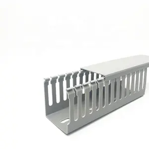 PVC cable tray sizes slotted fireproof