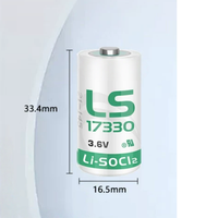 CKXIC Batería de Litio 3.6V 2/3A para Detector de Gas Eagle LS17330, Recién Fabricada, Original, Dedicada para PLC