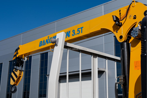 A la venta 2017 Isuzus NPR ELF 700P camión con grúa montada con nueva pluma de grúa Isuzus 4HK1 motor y freno de aire - Product Image 3