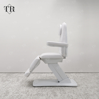 Table de lit de massage pour salon de beauté du visage électrique chiropratique au design moderne réglable, canapé cosmétique blanc avec cama de masaje
