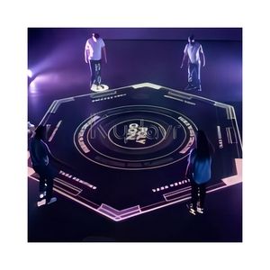 Juego <span class=keywords><strong>de</strong></span> Disparos <span class=keywords><strong>Virtual</strong></span> Interactivo con Proyección en el Suelo, Multijugador, Realidad Aumentada, Todo en Uno, <span class=keywords><strong>Juegos</strong></span> <span class=keywords><strong>de</strong></span> Fútbol Interactivos con Movimiento en el Suelo - Product Image 4