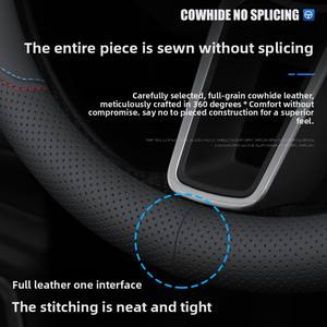 <span class=keywords><strong>Funda</strong></span> de <span class=keywords><strong>Volante</strong></span> de Cuero y Fibra de Carbono de 4 Radios <span class=keywords><strong>para</strong></span> Autos <span class=keywords><strong>Mazda</strong></span> 2/<span class=keywords><strong>3</strong></span>/5/6/CX-4-8/CX-30/CX-50/MX5/Miata/RX-7/RX-8/Axela/Atenza - Product Image 3