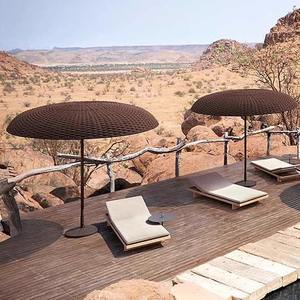 Sombrilla Moderna de Estilo Nórdico con Forma de Hongo para Exteriores, Parasol para Patio, Varillas de Aleación en Forma de 7, Apertura Manual, para Playa y Patio - Product Image 1