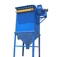 Machine de dépoussiérage industriel à poussière fine DMC, dépoussiéreur à impulsions avec système de type sac filtrant