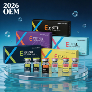 เซรั่มบำรุงผิวหน้าไฮยาลูรอนิก แอซิด เอ็กโซ บูสเตอร์ คุณภาพสูง OEM ช่วยฟื้นฟูผิว บำรุงผิวให้แข็งแรง เปล่งปลั่ง และมีชีวิตชีวา - Product Image 5