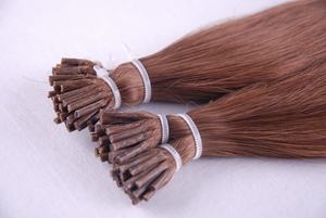 Extensions capillaires I-Tip 100 % naturelles en gros, extensions de cheveux vierges Remy, double épaisseur, lisses, en cheveux humains - Product Image 2