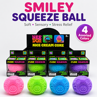 Nouveau produit : Boîte à boules moelleuses, facile à presser, texture douce et rebondissante, jouet relaxant anti-stress pour les enfants de 5 à 7 ans