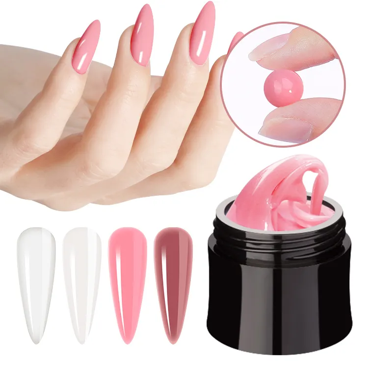 Westink Beauté Nail Art Fournitures Oem Marque Privée Gel Dur Soak Off UV Nail Extension Gel Builder Nail Gel Polish