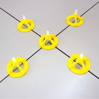 Système de clips de nivellement en plastique moderne pour carreaux de porcelaine, installation facile pour une décoration de haute qualité (vente en gros)