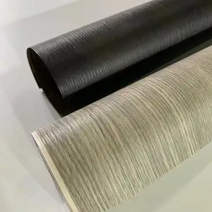 Dikembangkan baru vakum tekan PVC kayu Film dekoratif untuk furnitur dan pintu