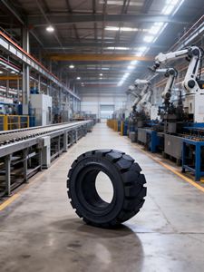 Neumático Sólido Antipinchazos 16X6X8 TP301 para Equipos <span class=keywords><strong>de</strong></span> Logística y Vehículos <span class=keywords><strong>de</strong></span> Apoyo en Aeropuertos, Rendimiento Confiable - Product Image 1