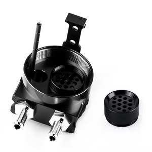 Oil Catch Can 300ML Aluminum Alloy With Air Filter And Steel Wool For Car Modification - Product Image 3