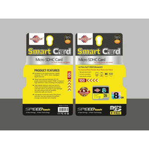 Venta al por mayor 8GB Micro para tarjeta de memoria SDHC 45MBs Velocidad Clase 10 Mini tarjeta CF de plástico para teléfonos inteligentes y tabletas - Product Image 1