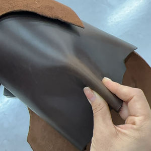 بشعار ملون ، جلد طبيعي نقي ، جلد مايكروفايبر ، جلد Crazy Horse - Product Image 3