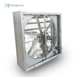 Extractor de metal industrial de ventilación de granja avícola de gran volumen de aire de servicio pesado popular