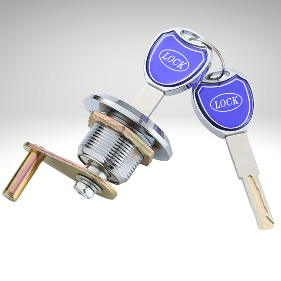 Security 32/48mm Brass Metal Lock Cylinder Double Keyway Door Hardware ...