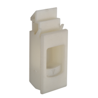 Poignée de porte coulissante verrouillable Snap-in Flush Design Push-to-Close avec loquet en plastique Slam Abs pour portes coulissantes ouvertes
