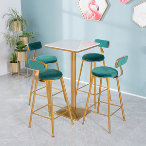 Ensemble chaise et Tables de <span class=keywords><strong>Restaurant</strong></span>, meubles de café, de <span class=keywords><strong>Restaurant</strong></span>, 12 pièces - Product Image 2