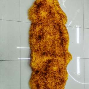 Accesorios Interiores para Automóviles, Cojín Individual para Asiento Delantero de Invierno, Ajuste Universal, Fundas de Asiento de Felpa de Lana de Oveja, 210 x 70 cm - Product Image 1