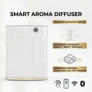 Custom Logo Commercial Hotel <b>Home</b> Office Smart App Aroma Diffusers Waterless <b>Essential</b> Oil Wall Mounted Scent Diffuser Machine - Product Image 3