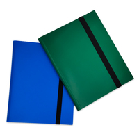 Classeur plastique 4 ou 9 pochettes transparentes prix d'usine bureau A4 A5 A6 Baokemeng classeur de cartes de jeu