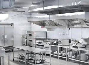โซลูชันโครงการอุปกรณ์ครัวร้านอาหารโรงแรม 3 มิติของ Mcdonalds เชิงพาณิชย์