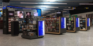 Sản Phẩm Bán Lẻ Màn Hình Điện Tử <span class=keywords><strong>Kiosk</strong></span> Cửa Hàng Nội Thất Cửa Hàng Hiển Thị Cho Phụ Kiện Điện Tử - Product Image 3