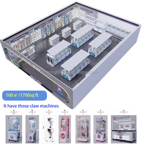 Machine à peluches pour restaurant, pour plus de 200 magasins aux États-Unis, apprentissage sur site, fonctionnement à monnayeur, pour peluches et jouets, garantie <span class=keywords><strong>1</strong></span> <span class=keywords><strong>an</strong></span> - Product Image 6
