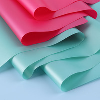 Feuilles de plastique pour papeterie personnalisables, translucides, nacrées, givrées, imperméables, en PVC souple double face de 0,3 mm, KEMING