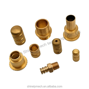 Vis en laiton sur mesure OEM avec pièces tournées filetées, pièces de tournage en laiton et cuivre, pièces de tournage en cuivre usinées - Product Image 4