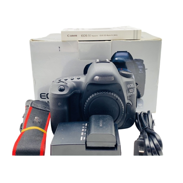 5D Mark IV Professional Full-Frame Digital Camera Live HD Video 4K Image Resolution SD Memory Card-Professional Body