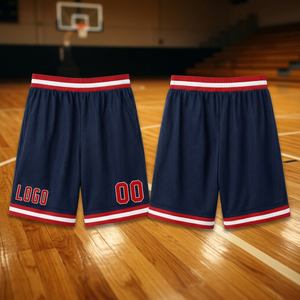Custom Mens Basketball Shorts Mid Drawstring Anti-Wrinkle Mesh <b>Athletic</b> Training Team Uniform Sportswear Performance Shorts - Product Image 1