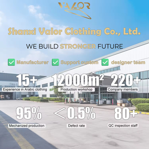 Hot Bán Kích Cỡ Khác Nhau Hiện Đại Phù Hợp Đứng Cổ Áo Dài Tay Áo Thobe Người Đàn Ông Hồi Giáo Cho Hồi Giáo Cầu Nguyện Hàng Ngày Eid al-Fitr Ramadan - Product Image 3