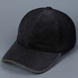 Casquette de baseball unisexe en velours côtelé avec visière en PU, nouvelle tendance mode décontractée pour l'extérieur, collection automne-hiver 2025 - Product Image 5