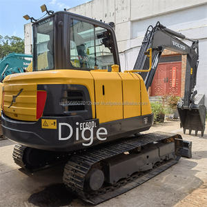 Mini-pelleteuse d'occasion japonaise VOLVO EC60C originale en vente avec pelleteuse d'occasion à faible durée de travail - Product Image 5