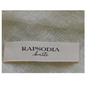 Fabricante de Etiquetas de Algodón Orgánico, Etiquetas Tejidas o Impresas Personalizadas para Prendas, Etiquetas Ecológicas Suaves para Ropa, para la Marca de Moda - Product Image 2